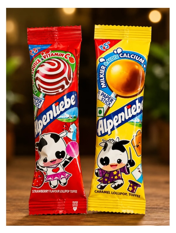 Alpenliebe lolli pop|Pack of 4| Bachpan de Chaskey