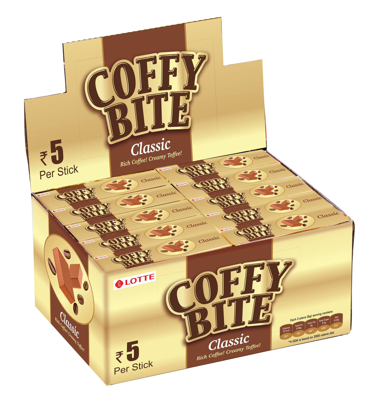 Coffy bite|Pack of 10| Bachpan de Chaskey